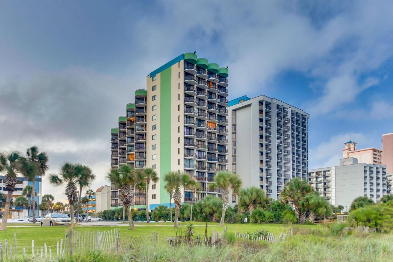 Hosteeva Oceanview Meridian Plaza Condo Myrtle Beach Exterior photo